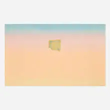 Joe Goode, Untitled, 1971, lithograph and screenprint in colors on Copperplate Deluxe