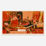 Wayne Thiebaud, Persian Still Life, 1956, screenprint in colors