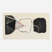 James Rosenquist, Star Proctor, 1978, etching, photoetching, aquatint and embossing with hand-coloring on Pescia Italia