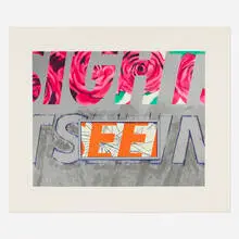 James Rosenquist, Sight-Seeing, 1972, lithograph and screenprint in colors on German Etching