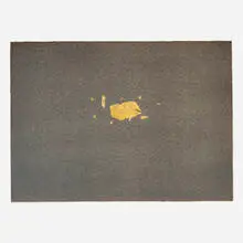 Ed Ruscha, Exploding Cheese (from the Various Cheeses series), 1976, lithograph in colors