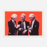 Stephen Verona, Andy Warhol The Signing, 2007, archival inkjet print