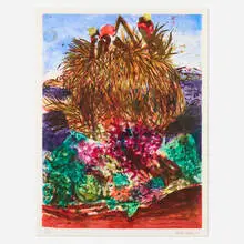 Malcolm Morley, Erotic Fruitos, 1993, intaglio in colors