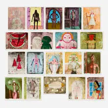 Rufino Tamayo, Nineteen works (from the Mujeres portfolio), 1969, lithograph in colors on BFK Rives
