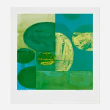 Charles Arnoldi, Untitled, 2001, offset lithograph in colors