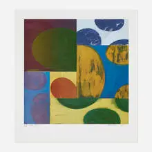 Charles Arnoldi, Untitled, 2001, offset lithograph in colors