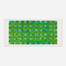 Sam Francis, La Primavera (Spring) (SF-070RC), 1988, etching and aquatint in colors on Fabriano
