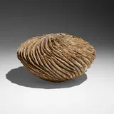 Anne Goldman, First Snow vase, c. 1995, stoneware with iron slip