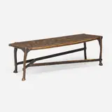Smokey Tunis, Coffee table, c. 1975, painted wood, composite