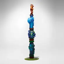 Richard Jolley, Endurance of Beauty, 1999, hand-blown glass