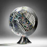 Jon Kuhn, Pure Reason, 2003, ground, polished, and laminated glass, stainless steel
