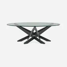 Michael Boyd, Mosquito coffee table, c. 2012, lacquered oak, glass