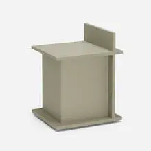 Michael Boyd, BLOCKseries closed stool, 2011, painted wood