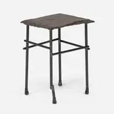 Chuck Moffit, Occasional table, 2017, brass, enameled steel