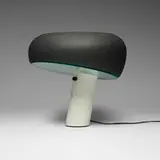 Snoopy lamp by Achille & Pier Giacomo Castiglioni, 1967, marble, glass, enameled metal, sold Sep 2025