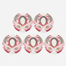 Judy Chicago, Amazon plates (from The Dinner Party series), set of five, glazed porcelain