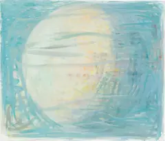 Christopher Le Brun, The Moon, 1997, Öl auf Leinwand