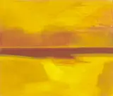 Bernd Zimmer, Wüste, 1999, Acryl auf Leinwand