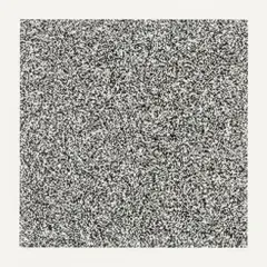 Gerhard Richter, 40.000, 2008, Offset in Schwarz, auf weißem Halbkarton