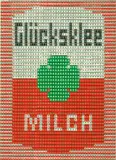 Thomas Bayrle, Glückskleemilch, 1968, Farbserigrafie auf festem Papier