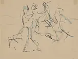 Ernst Ludwig Kirchner, Eisläufer (Tanzende)
