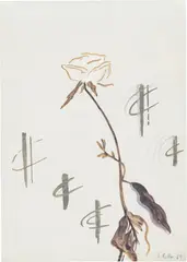 Sigmar Polke, Ohne Titel, 1969, Filzstift und Bleistift auf Papier