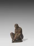 Gustav Seitz, Hockende, 1936, Bronze mit dunkelbrauner Patina