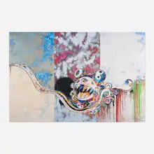 Takashi Murakami, 727x777, 2016, offset lithograph in colors