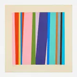 Jay Rosenblum, Untitled, 1973, screenprint in colors