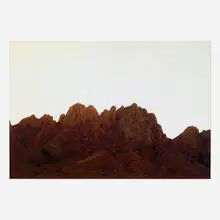 Matthew Porter, Organ Mountains, 2008, archival pigment print face-mounted to Plexiglas