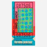 Andy Warhol, Lincoln Center Ticket, 1967, screenprint in colors