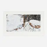 Jennifer Bartlett, Two Boulders, 2011, screenprint in colors