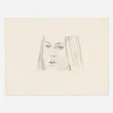 Alex Katz, Harmony (from the June Ekman's Class portfolio), 1972, etching and aquatint on Arches
