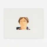 Alex Katz, Michael Lally (from the Face of the Poet portfolio), 1978, aquatint in colors on J. Green Hotpress