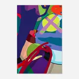 Kaws, Untitled (from the Tension portfolio), 2019, screenprint in colors on Saunders Waterford
