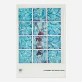 David Hockney, Polaroids of Swimmer, Los Angeles 1984 Olympic Games, 1982, offset lithograph in colors
