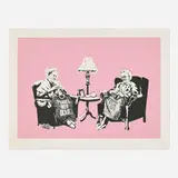 Banksy, Grannies, 2006, screenprint in colors on Arches 88