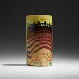 Dale Chihuly, Rare and Early Peachblow Cylinder