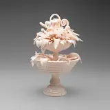 Amber Cowan, Louisa and Windsor Fruit Bowl and Compote in Shell, 2023, glass
