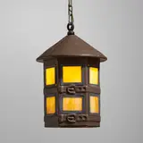 Fulper Pottery, Rare hanging lantern