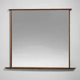 Origins mirror, model 270 by George Nakashima, 1961, walnut, mirrored glass, sold Sep 2025