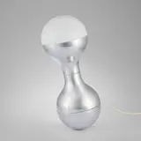 François Dallegret, Lumikiik self-balancing table lamp, 1970, aluminum, opaque Perspex