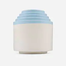 Vase by Ettore Sottsass, 1986, glazed earthenware, sold Sep 2025