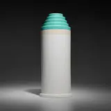 Ettore Sottsass, Vase, glazed earthenware