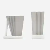 Ettore Sottsass, ET2 pitcher and vase, glazed porcelain