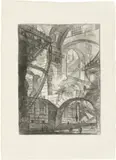 Giovanni Battista Piranesi, Aus den „Carceri“: Das rauchende Feuer