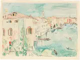 Hans Purrmann, Blick auf den Canal Grande