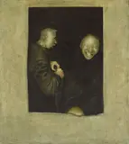 Johannes Grützke, Zwei in Fenster