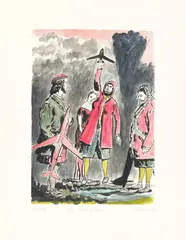 Das Flugwesen by Neo Rauch, 2013, Farbiger Giclée-Druck auf Velin, sold Nov 2022