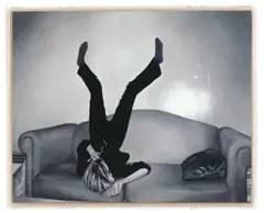 James White, Philly, 2002, Öl auf Holz, auf Holz montiert